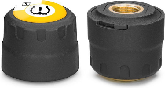 Techstar Tpms Sensor Set Bluetooth Motorcycles Tire Pressure Monitoring Compatible Android Ios