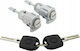 Set Cilindru Încuietoare Ușă Techstar Compatibil VW Golf 4 Bora Passat B5 Polo 9N Skoda Octavia Fabia Audi A6 C5 Echivalent 1U0837167E