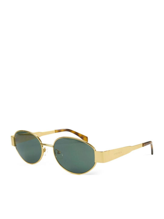 The Glass of Brixton Unisex Sunglasses with Gol...