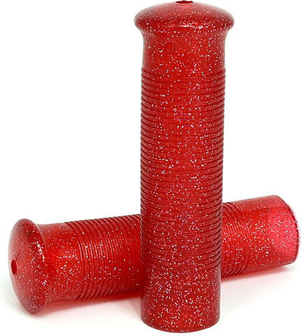 Mânere Grips Motocicletă Harley-Davidson Anderson 1" Grips Sclipici Roșii