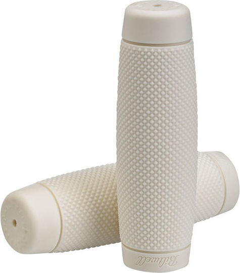 Ръкохватки Grips Мотоциклет Harley-Davidson Biltwell 1" TPV Grips Recoil Бели