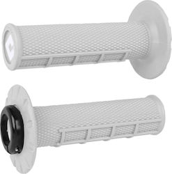 Odi Mânere Închise Ghidon 22mm Lungime:12,5cm Lock-on Cam Diamond Knurled Half Waffle Fără Flanșă Universal Alb Odi Mânere Închise Ghidon 22mm Lungime:12,5cm Lock-on Cam Diamond Knurled Half Waffle Fără Flanșă Universal Alb
