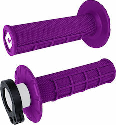 Odi Ръкохватки Волан 22mm Дължина 12,5cm Mx V2 Cam Flange Half Waffle Универсални Средни H36hwpr Лилави
