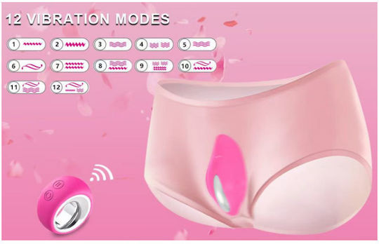Aph Pink Underwear Vibrator Control Td-083