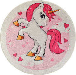 Chilai Home Kids Rug Roz Round with Diameter 140cm