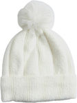 Verde Beanie Γυναικείος Σκούφος Πλεκτός σε Εκρο...