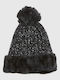 Beanie Beanie Knitted in Black color