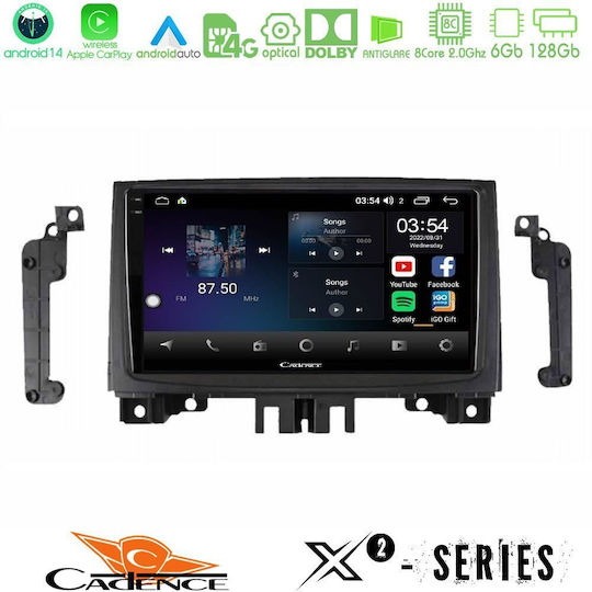 Cadence Car Audio System for Mercedes-Benz Sprinter Volkswagen Crafter 2006-2018 (Bluetooth/USB/WiFi/GPS/Apple-Carplay/Android-Auto) with Touch Screen 9"
