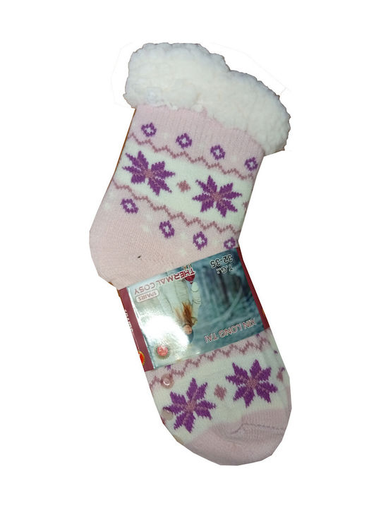 Join Join Kinder Hausschuh-Socken Rosa