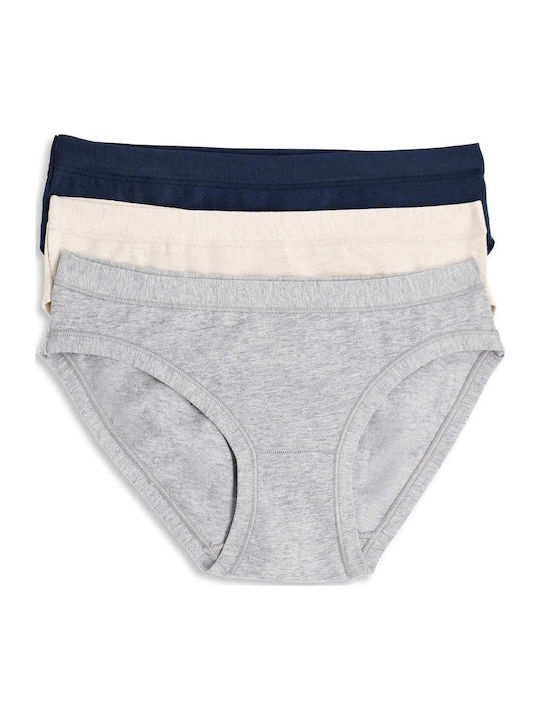 Cotonella Βαμβακερά Women's Slip 3Pack