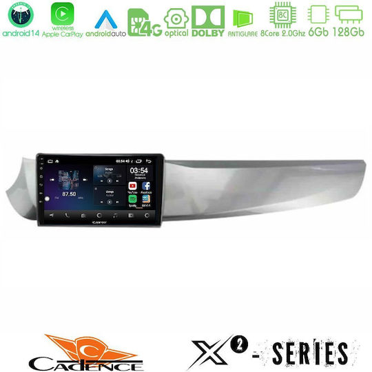 Cadence Ηχοσύστημα Αυτοκινήτου για Alfa Romeo Giulietta 2010-2014 (Bluetooth/USB/WiFi/GPS/Apple-Carplay/Android-Auto) με Οθόνη Αφής 9"