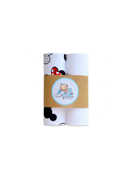Minnie Mouse Πάνα Αγκαλιάς 60x80cm 2τμχ Minnie Mouse Πάνα Αγκαλιάς 60x80cm 2τμχ