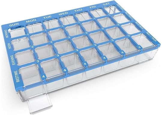 Medbox Wöchentlich 4 Mal Am Tag Pillenorganisator 1 Stück 7×4