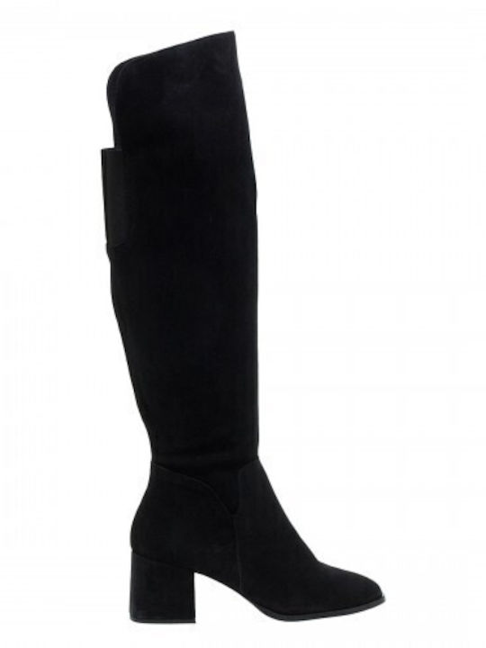 Suede Women's Boots Black