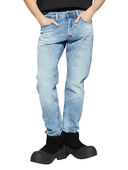 Men's Jeans Pants with Slim Fit Blue