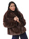 Women's Short Fur Brown