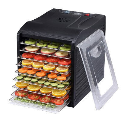 Zyle Grand Dehydrator 9 Trays Food Dehydrator with 9 Shelves and Adjustable Temperature