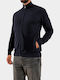 Men's Knitted Cardigan Blue Navy