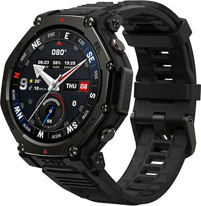 Amazfit T-Rex 3 Pro Titan 44mm Wasserdicht Smartwatch (Tactical Black)