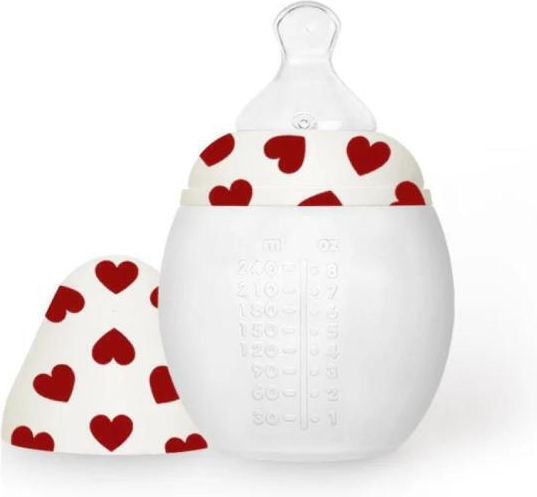 Elhee Sticlă de Plastic pentru Bebelusi Anti-Colici cu Tetină din Silicon 150ml