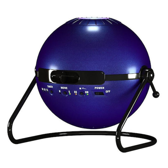 Sega LED Детска Лампа Проектор Homestar Flux Planetarium с Проекция на Звезди Син 15.1x15.9см