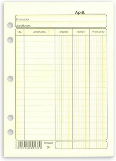 Typotrust Buchhaltung Ledger Papier (100Stück)