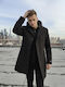 Herren Mantel Black
