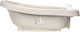 Bebejou Baby Bath with Thermometer Beige