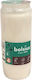 Vegetable Candle Long-Lasting 4 Bolsius 75 Hours White