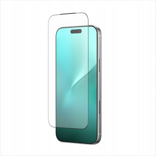 SiiPro Ματ Tempered Glass Μαύρο (iPhone Air)
