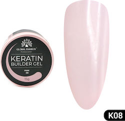 Global Fashion Builder Gel Ροζ 15gr