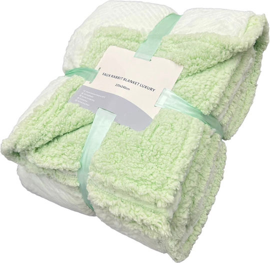 Lucktora Sherpa Blanket Double 220x240cm