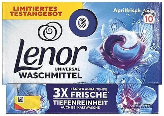 Lenor Απορρυπαντικό Ρούχων (10 Κάψουλες)