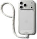 Ringke Universalhalter Handgelenkriemen Link Flow P-Typ Crossbody Lanyard Handyhüllen Einstellbar Cloud Weiß