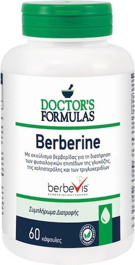 Doctor's Formulas Berberină 1100mg 60 capsule pe bază de plante 60 capsule