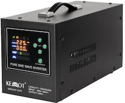 Urz3427-lfp4 1500va/1050w 2 X Schuko Socket Black Urz3427-lfp4 1500va/1050w 2 X Schuko Socket Black