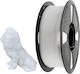Petg Filament 3d Printer Zola 1.75 Mm 1 Kg White