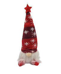 Christmas Doll Dwarves Short Legs Red Lighted 20cm Oem