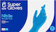 GMT Super Gloves Nitrile Examination Gloves Powder Free Blue 100pcs