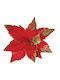 AGC Weihnachtsdekoration Blume Länge 20cm.