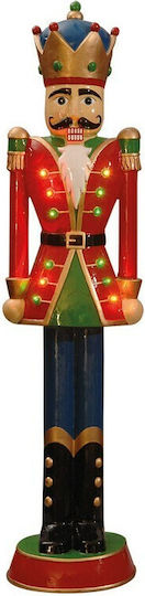 Katoikein Nutcracker de Crăciun Roșu Înălțime 90cm.