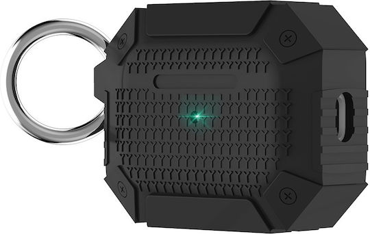 Protective Case AirPods Pro 3 Carabiner Black