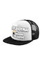 Jockey Adult Soft Trucker Mesh Cap Black White Polyester Unisex One Size