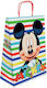 Disney Papier Tasche für Geschenke mit Motiv "Mickey" Weiß 24x10x32cm.