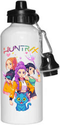 Kpop Demon Hunters 500ml White Kids Water Bottle Kpop Demon Hunters 500ml White Kids Water Bottle