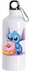 Бутилка Lilo & Stitch 600ml Бяла
