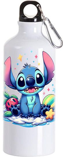 Παγούρι Lilo & Stitch 600ml Λευκό