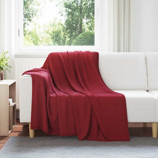 vidaXL Πολυθρόνας Π200xΜ150cm Βεραμάν Κόκκινο vidaXL Πολυθρόνας Π200xΜ150cm Βεραμάν Κόκκινο