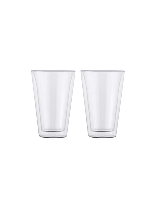 Maxwell & Williams Κούπα Κεραμική Διάφανη 400ml 2τμχ