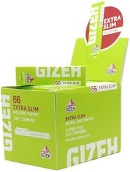 Gizeh Extra Slim Cigarette Papers 66 Papers 50 Pieces Gizeh Extra Slim Cigarette Papers 66 Papers 50 Pieces